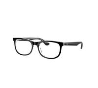 Ray - Ban Niños Ray - Ban RY1642 3529 Monturas ópticas niño Acetato Negro Transparente Pillow Normal