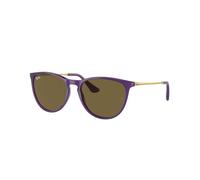Ray - Ban Niños RJ9060S JUNIOR ERIKA 713173 Gafas de sol Inyectado Violeta Marrón Pantos Normal
