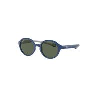 Ray - Ban Niños RJ9075S 709671 Gafas de sol Inyectado Azul Verde Pantos Normal