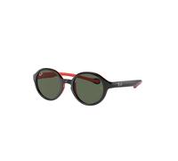 Ray - Ban Niños RJ9075S 710071 Gafas de sol Inyectado Negro Verde Pantos Normal