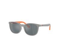 Ray - Ban Niños RJ9079S 71336G Gafas de sol Inyectado Gris Gris Cuadrada Normal Espejo