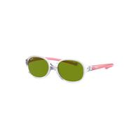 Ray - Ban Niños RJ9187S 7082/2 Gafas de sol Nylon Transparente Verde Redonda Normal