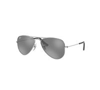Ray - Ban Niños RJ9506S JUNIOR AVIATOR 212/6G Gafas de sol Metal Plata Gris Piloto Normal