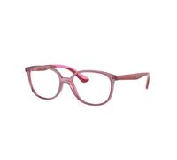 Ray - Ban Niños RY1598 3777 TRANSPARENT RED Monturas ópticas Plástico Rojo Cuadrada