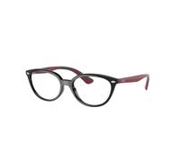 Ray - Ban Niños RY1612 3903 Marcos de vista Plástico Negro Cat Eye