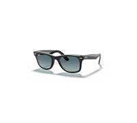 Ray-Ban Original Wayfarer Bicolor Gafas De Sol Negro Sobre Transparente Montura Azul Lentes 50-22