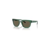 Ray-Ban Phil Bio-based Gafas De Sol Verde transparente Montura Marrón Lentes 54-21