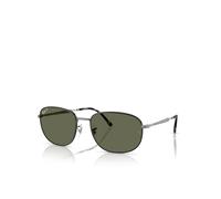 Ray - Ban Unisex RB3754 927458 Gafas de sol Metal Negro Verde Pillow Polarizado