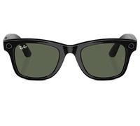 Ray-Ban RAY-BAN META, Marco negro brillante, lentes transparentes, talla única