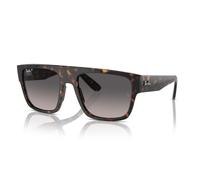 Ray - Ban Unisex RB0360S DRIFTER 902/M3 Gafas de sol Acetato Tortuga Gris Cuadrada Polarizado Sombreado