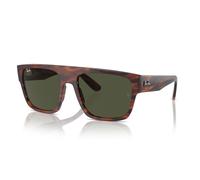 Ray - Ban Unisex RB0360S DRIFTER 954/31 Gafas de sol Acetato Marrón Verde Cuadrada Normal