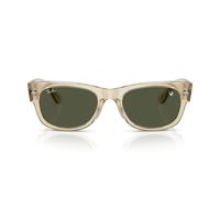 Ray - Ban Unisex Ray - Ban RB0832S MEGA WAYFARER II 146031 Gafas de sol Acetato Beige Verde Cuadrada