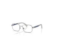 Ray-Ban Rb1060 Optics Kids Bio-based Azul Sobre Goma Gris Montura Transparente Lentes Polarizado 48-16