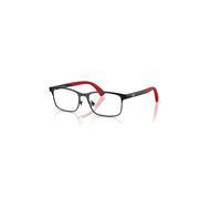 Ray-Ban Rb1061 Optics Kids Bio-based Negro Y Rojo Montura Transparente Lentes Polarizado 48-15