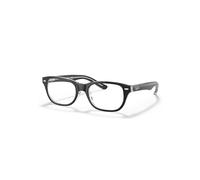 Ray-Ban Rb1555 Optics Kids Negro Sobre Transparente Montura Transparente Lentes Polarizado 48-16