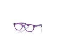 Ray-Ban Rb1555 Optics Kids Violeta Y Celeste Transparentes Montura Transparente Lentes Polarizado 48-16