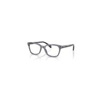 Ray-Ban Rb1591 Optics Kids Habana Azul A Rayas Montura Transparente Lentes Polarizado 48-16