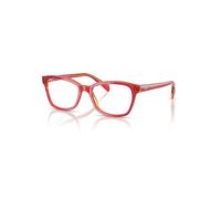 Ray-Ban Rb1591 Optics Kids Rojo Transparente/amarillo Montura Transparente Lentes Polarizado 46-16