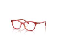 Ray-Ban Rb1591 Optics Kids Rojo Transparente/amarillo Montura Transparente Lentes Polarizado 48-16