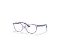 Ray-Ban Rb1598 Optics Kids Azul Montura Transparente Lentes Polarizado 47-16