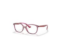 Ray-Ban Rb1598 Optics Kids Rojo Montura Transparente Lentes Polarizado 47-16