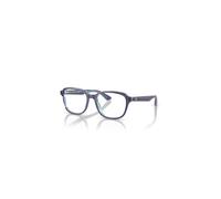 Ray-Ban Rb1627 Optics Kids Azul Sobre Violeta Y Azul Claro Montura Lente De Demostración Lentes Polarizado 48-16