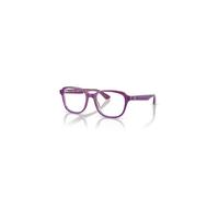 Ray-Ban Rb1627 Optics Kids Morado Sobre Rosa Y Beis Montura Lente De Demostración Lentes Polarizado 46-16