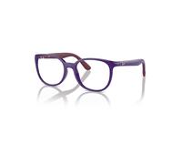 Ray-Ban Rb1631 Optics Kids Bio-based Violet On Bordeaux Montura Transparente Lentes 45-16