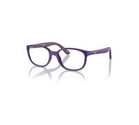 Ray-Ban Rb1632 Optics Kids Bio-based Violet On Bordeaux Montura Transparente Lentes 46-16