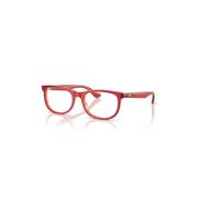Ray-Ban Rb1642 Optics Kids Rojo Transparente/amarillo Montura Transparente Lentes Polarizado 46-16