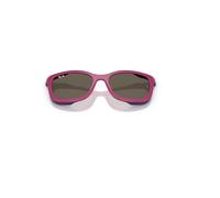 Ray-Ban Rb1644 Clip-on Kids Bio-based Fucsia Sobre Goma Violeta Montura Marrón Lentes 46-16