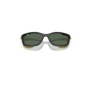 Ray-Ban Rb1644 Clip-on Kids Bio-based Gris Sobre Goma Verde Montura Verde Lentes 46-16