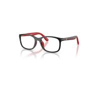 Ray-Ban Rb1644 Optics Kids Bio-based Negro Sobre Goma Rojo Montura Transparente Lentes Polarizado 48-16