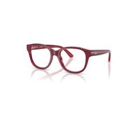 Ray-Ban Rb1950 Optics Kids Bio-based Fucsia On Transparent Fucsia Montura Transparente Lentes Polarizado 46-17