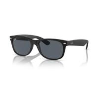 Ray - Ban Unisex RB2132 NEW WAYFARER 622/R5 Gafas de sol Nylon Negro Azul Cuadrada Normal Antirreflejo