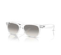 Ray - Ban Unisex RB2132 NEW WAYFARER 677432 Gafas de sol Nylon Transparente Gris Cuadrada Normal Sombreado