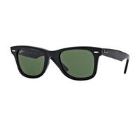 Ray-Ban Rb2140 Original Wayfarer Button Pins/Black (Rare Prints - Button Pins) / Grey/Green Kunststoffgestell Sonnenbrillen, 50mm