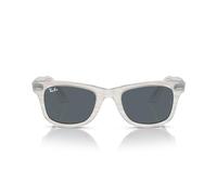Ray-Ban Rb2140 Original Wayfarer - Gafas de sol cuadradas fotocromáticas, Marco fotocromático a rayas azul claro/azul, 50 mm