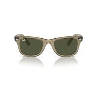 Ray-Ban Rb2140 Original Wayfarer - Gafas de sol cuadradas fotocromáticas, Marco fotocromático a rayas gris/verde, 50 mm
