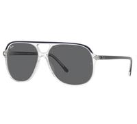 Ray-ban rb2198 gafas de sol, blu on trasparent, 56 para hombre