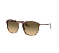 Ray - Ban Unisex RB2203 13920A Gafas de sol Acetato Marrón Marrón Cuadrada Normal Sombreado