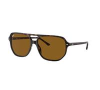 Ray - Ban Unisex RB2205 BILL ONE 902/33 Gafas de sol Acetato Tortuga Marrón Geométrico Normal