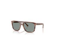 Ray-Ban Rb2213ch Chromance Gafas De Sol Habana Marrón Montura Azul Lentes Polarizado 55-20
