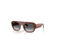 Ray-Ban Rb2218 Gafas De Sol Marrón Transparente Montura Gris Lentes Polarizado 55-22