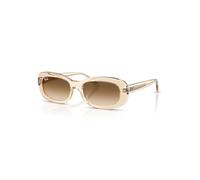 Ray-Ban Rb2221 Gafas De Sol Natural Transparente Montura Marrón Lentes 53-18