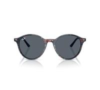 Ray-Ban Rb2230 Bernard - Gafas de sol redondas, Pantalla transparente azul fantasía/azul, 53 mm