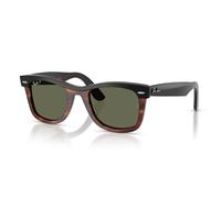 Ray - Ban Unisex Ray - Ban RB2240 WAYFARER 144058 Gafas de sol Acetato Negro Verde Cuadrada Polarizado