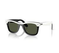 Ray - Ban Unisex Ray - Ban RB2240 WAYFARER 144431 Gafas de sol Acetato Blanco Verde Cuadrada Normal