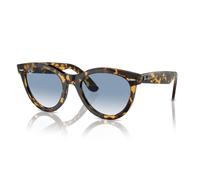 Ray - Ban Unisex RB2241 WAYFARER WAY 13323F Gafas de sol Acetato Tortuga Azul Redonda Normal Sombreado