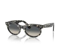 Ray-Ban Wayfarer Oval Gafas De Sol Habana Gris Montura Gris Lentes 50-22